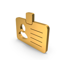 Employee ID Card Symbol PNG & PSD Images