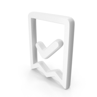 Bookmark Check Symbol PNG & PSD Images