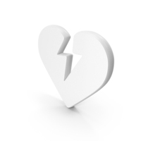 Broken Heart Symbol PNG & PSD Images