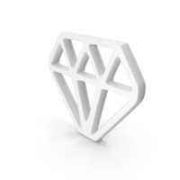 Diamond Crystal Symbol PNG & PSD Images