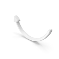 Up Curved Arrow Symbol PNG & PSD Images