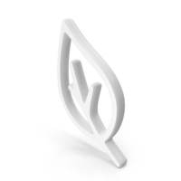 Leaf Outline Symbol PNG & PSD Images