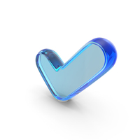 Glass Check Mark Symbol PNG & PSD Images