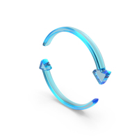 Glass Circular Load Symbol PNG & PSD Images
