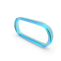 Glass Rectangular Frame Symbol PNG & PSD Images