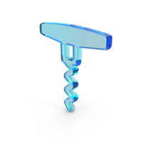 Glass Wine Bottle Opener Symbol PNG & PSD Images