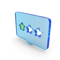 One Star Chat Bubble Symbol PNG & PSD Images