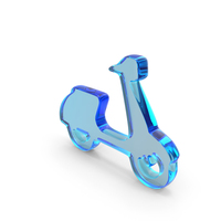 Glass Scooter Symbol PNG & PSD Images