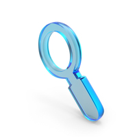 Glass Search Symbol PNG & PSD Images