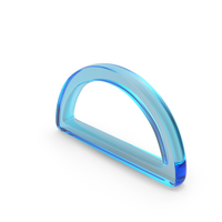 Glass Semicircle Symbol PNG & PSD Images