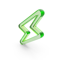 Thunderbolt Power Symbol PNG & PSD Images