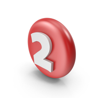 Number 2 PNG & PSD Images