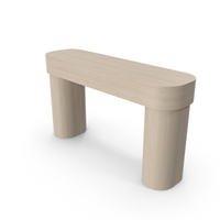 Wood Console Table PNG & PSD Images