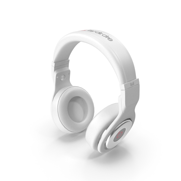 Beats by Dr Dre Pro White 3D model