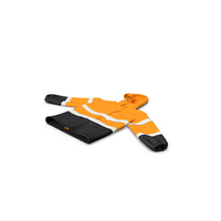 High Visibility Safety Rain Jacket PNG & PSD Images