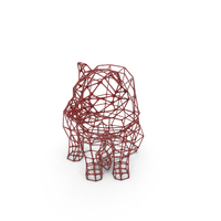 Wire Bear Sculpture PNG & PSD Images