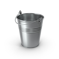 Steel Bucket With Handle PNG & PSD Images