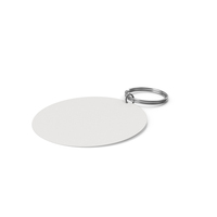 Keychain And Round Tag PNG & PSD Images