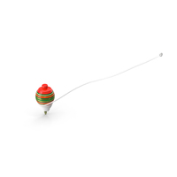 Spinning Toy Unreeled Painted PNG & PSD Images