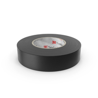 Temflex 3M Vinyl Electrical Tape Black PNG & PSD Images