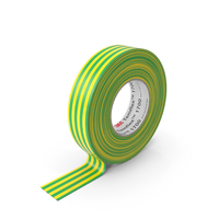 Temflex 1700 3M Vinyl Electrical Tape Green PNG & PSD Images