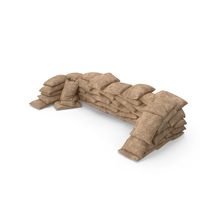 Sandbag Barricade PNG & PSD Images
