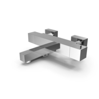 Eforie Thermostatic Bath Shower Mixer Tap PNG & PSD Images