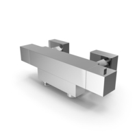 Eforie Thermostatic Bath Shower Mixer Tap PNG & PSD Images