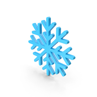 Blue Snowflake PNG & PSD Images