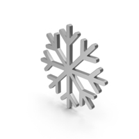 Snowflake Silver PNG & PSD Images