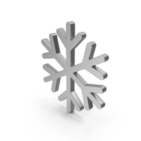 Snowflake Silver PNG & PSD Images