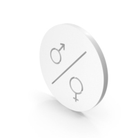 Gender Difference Male Female Coin PNG & PSD Images