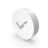 Round Tick Mark Symbol PNG & PSD Images