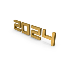 2024 Gold PNG & PSD Images