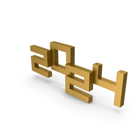 2024 Gold PNG & PSD Images