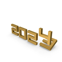 2024 Gold PNG & PSD Images
