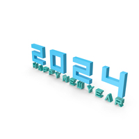 2024 Happy New Year PNG & PSD Images