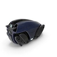 Sci Fi Robot Droid Seat Blue PNG & PSD Images