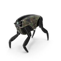 Sci Fi Robot Droid Stand Camouflage PNG & PSD Images