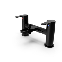 Lecci Bath Shower Mixer Black PNG & PSD Images