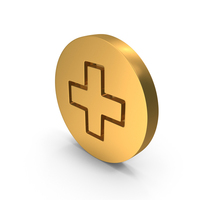 Medical Coin Plus Add PNG & PSD Images