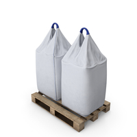 Bulk Bag With Pallet PNG & PSD Images