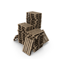 Wooden Pallet Big Heap PNG & PSD Images
