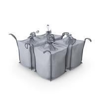 Bulk Bag Square Heap PNG & PSD Images