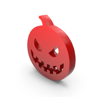 Smiling Evil Pumpkin Halloween Symbol PNG & PSD Images