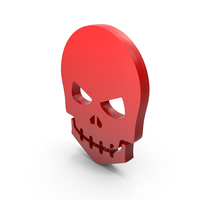 Skull Danger Halloween Evil Horror Festival Symbol PNG & PSD Images