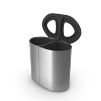 Recycling Bin Dual Compartment PNG & PSD Images