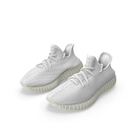 Sneakers Yeeze Boost 350 White PNG & PSD Images