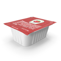 Tomato Ketchup Mini Sauce Pot PNG & PSD Images