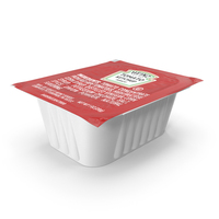 Heinz Tomato Ketchup Sauce Portion Cup PNG & PSD Images